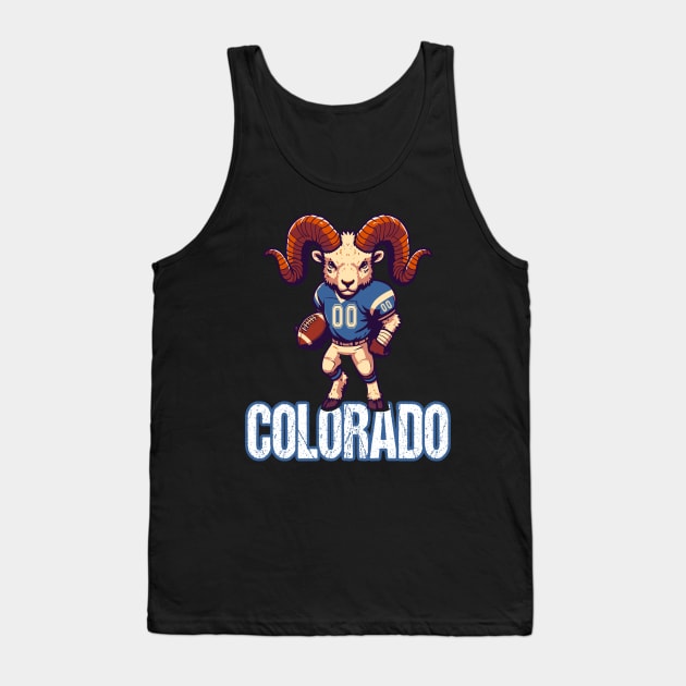 Colorado Football Tank Top by Outrageous Flavors